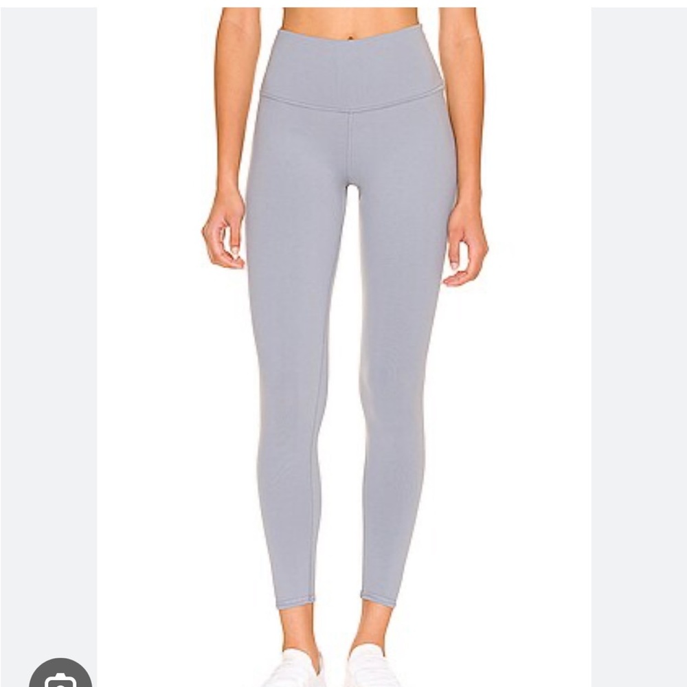 Alo Yoga High Waist Airbrush Legging - steel blue small